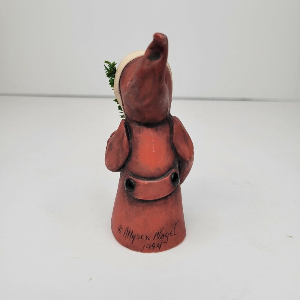 Allyson Nagel 1994 Santa Figure Figurine Statue 4" Tall Christmas - Picture 3 of 7
